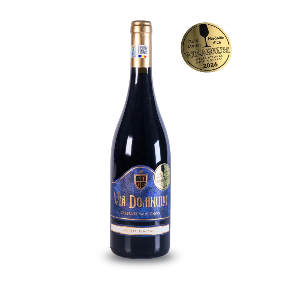 Via Domnului Cabernet Sauvignon DOC Sec Baricat Ediție Limitată 2023 vin roșu