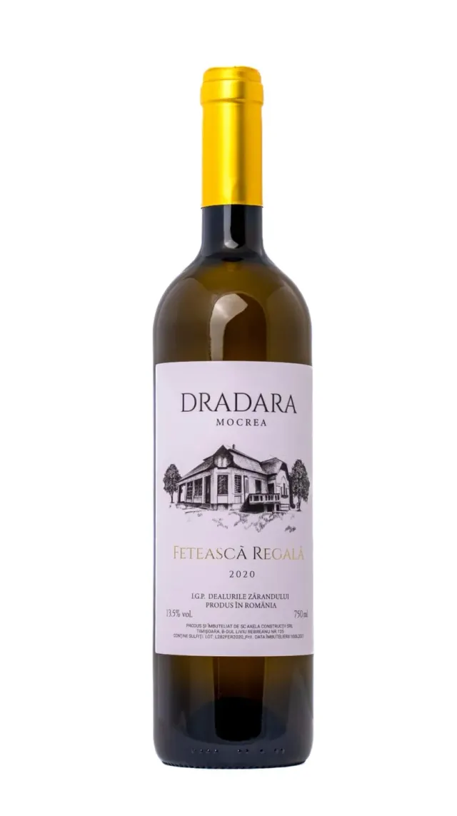 Dradara Fetească Regală 2020 vin alb