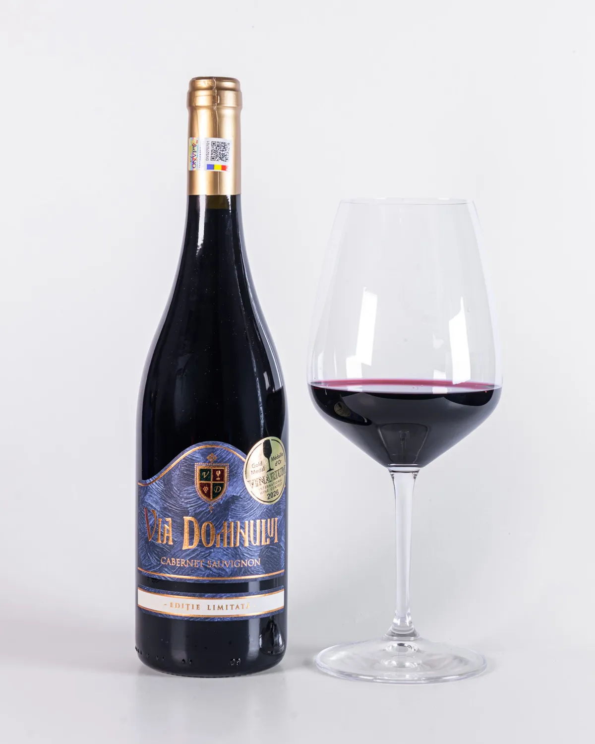 Via Domnului Cabernet Sauvignon DOC Sec Baricat Ediție Limitată 2023 vin roșu