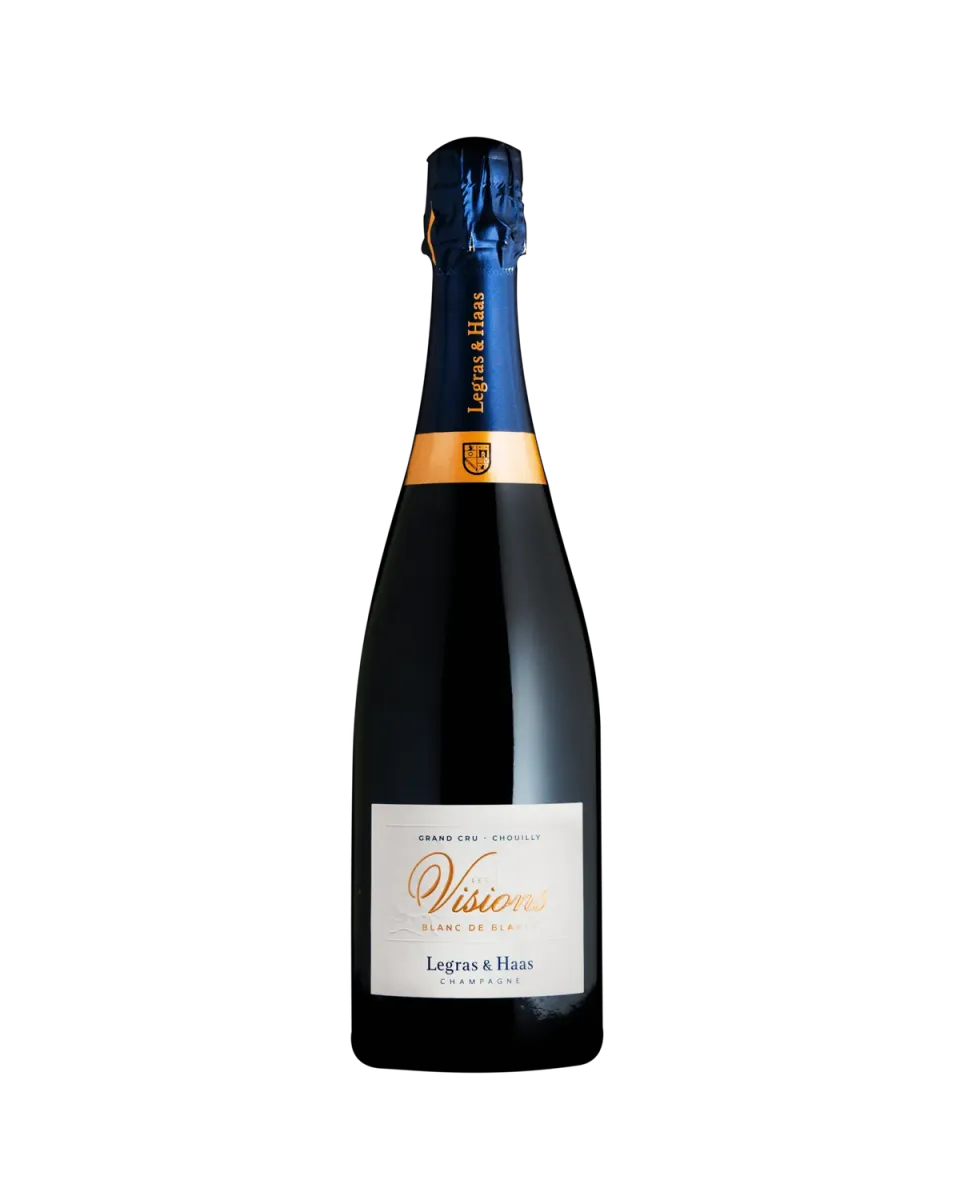 Legras and Haas Les Visions Blanc de Blancs Brut sampanie chardonnay