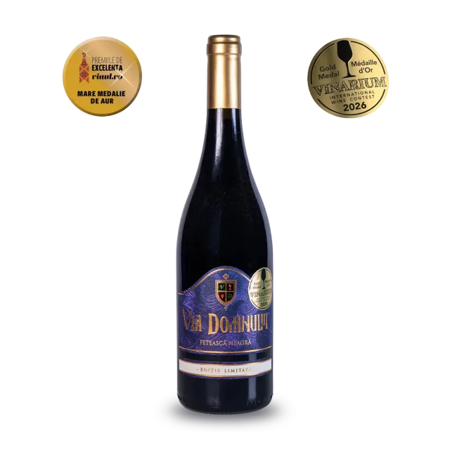 Via Domnului Feteasca Neagra DOC baricat editie limitata