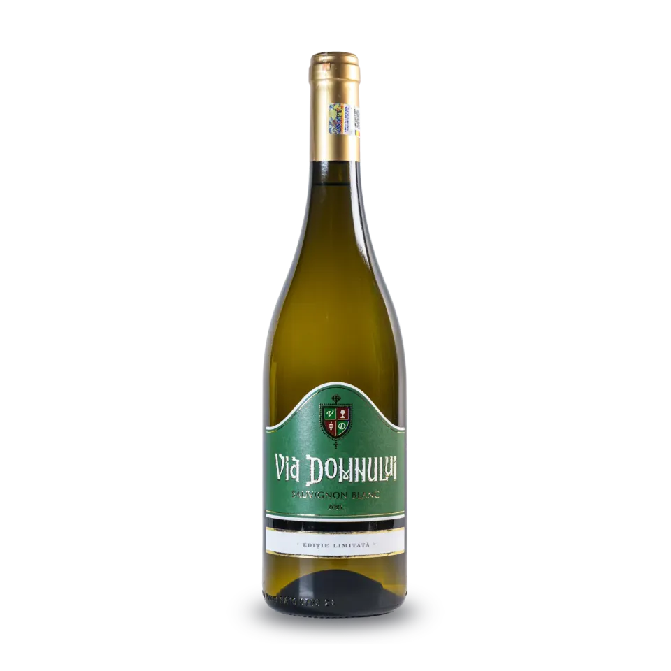 Via Domnului Sauvignon Blanc 2025 Ediție Limitată vin alb DOC
