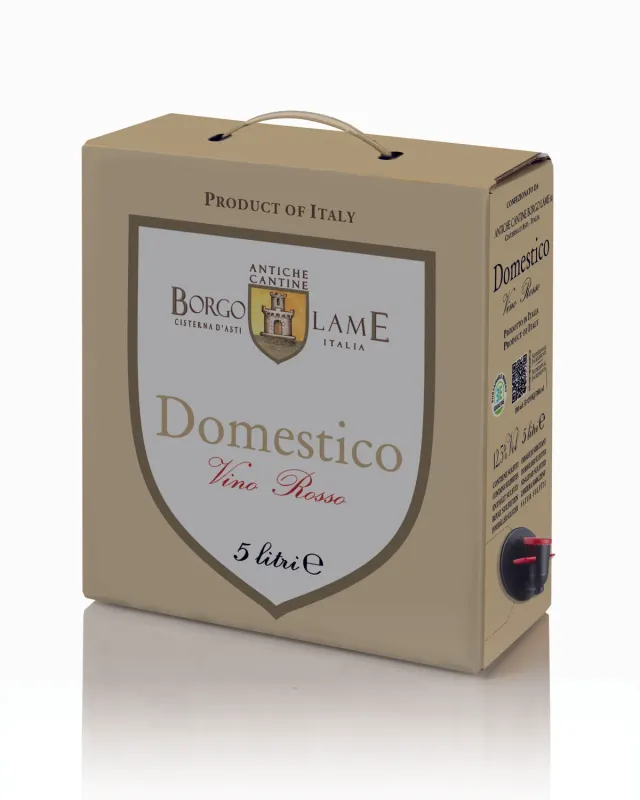 Cantine Povero Domestico vin roșu 5L sec 12,5%