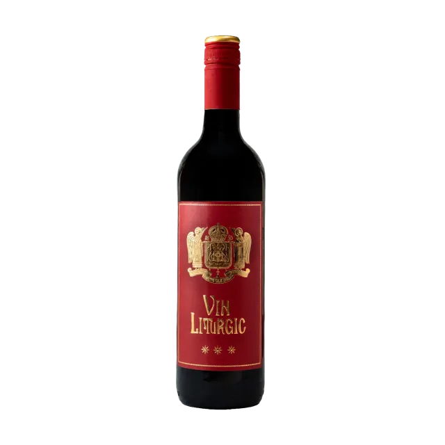 Via Domnului vin liturgic dulce rosu screwcap