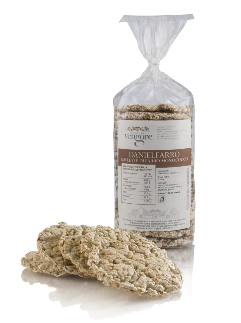 Danielfarro Gallette farro monococco galete bio 120g