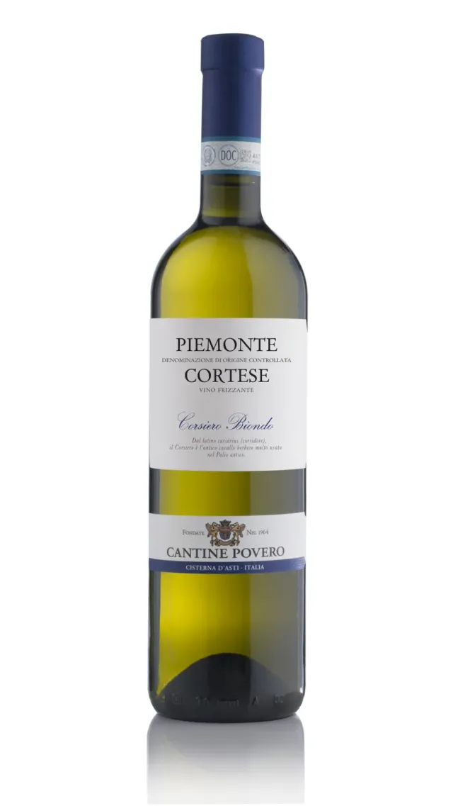 Cantine Povero Corsiero Biondo Cortese Frizzante 2025 vin alb