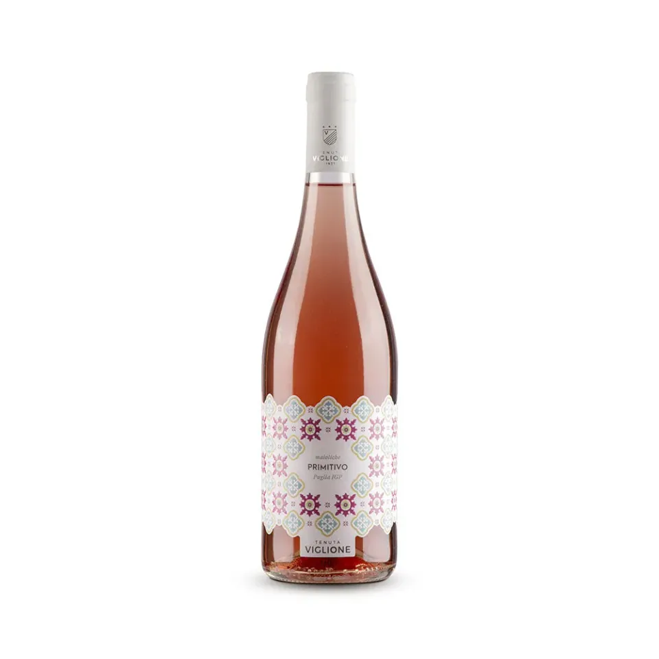 Tenuta Viglione Maioliche Primitivo vin rose 750ml 2024 bio