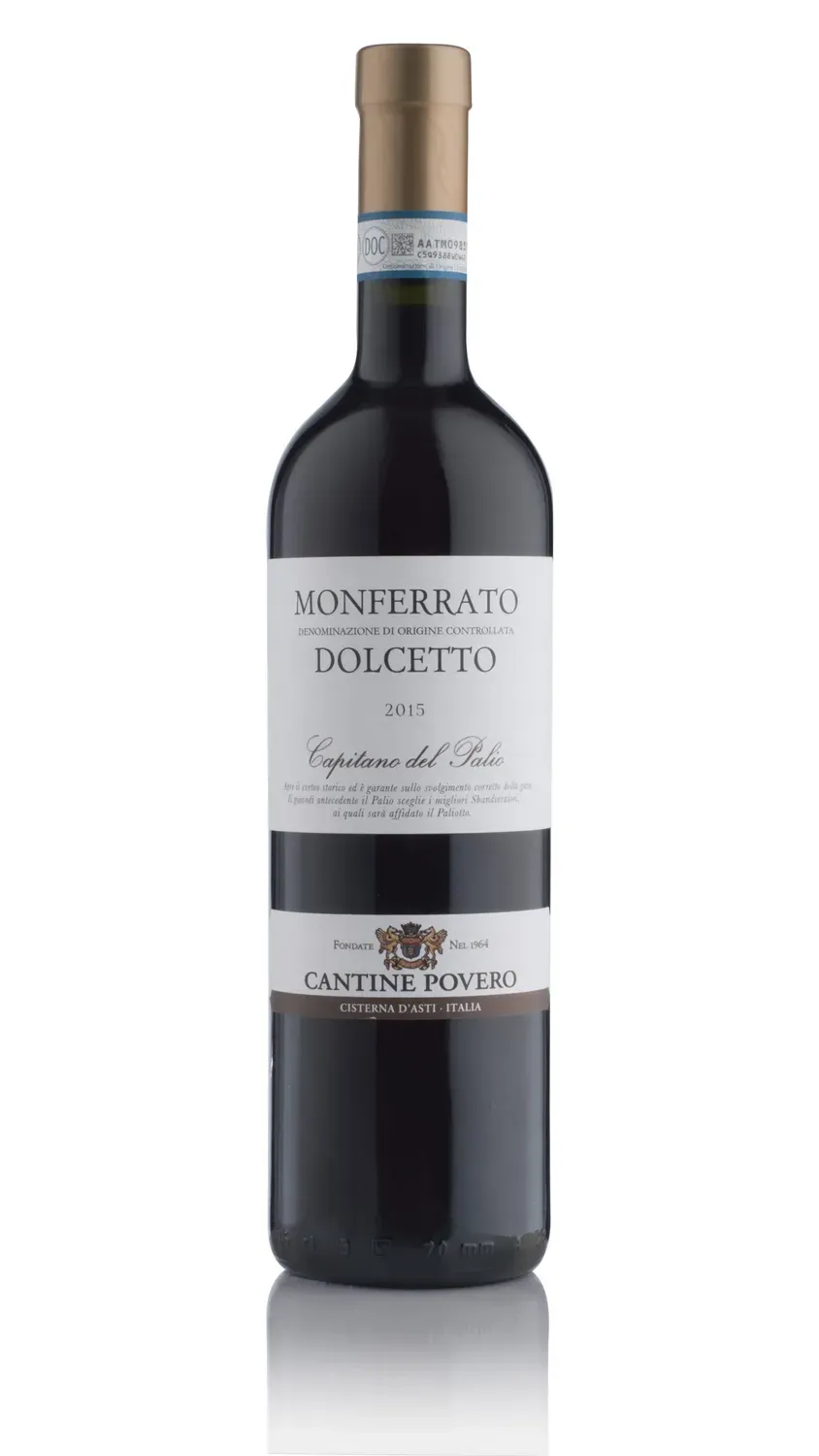 Cantine Povero Capitano del Palio Dolcetto vin roșu 2025