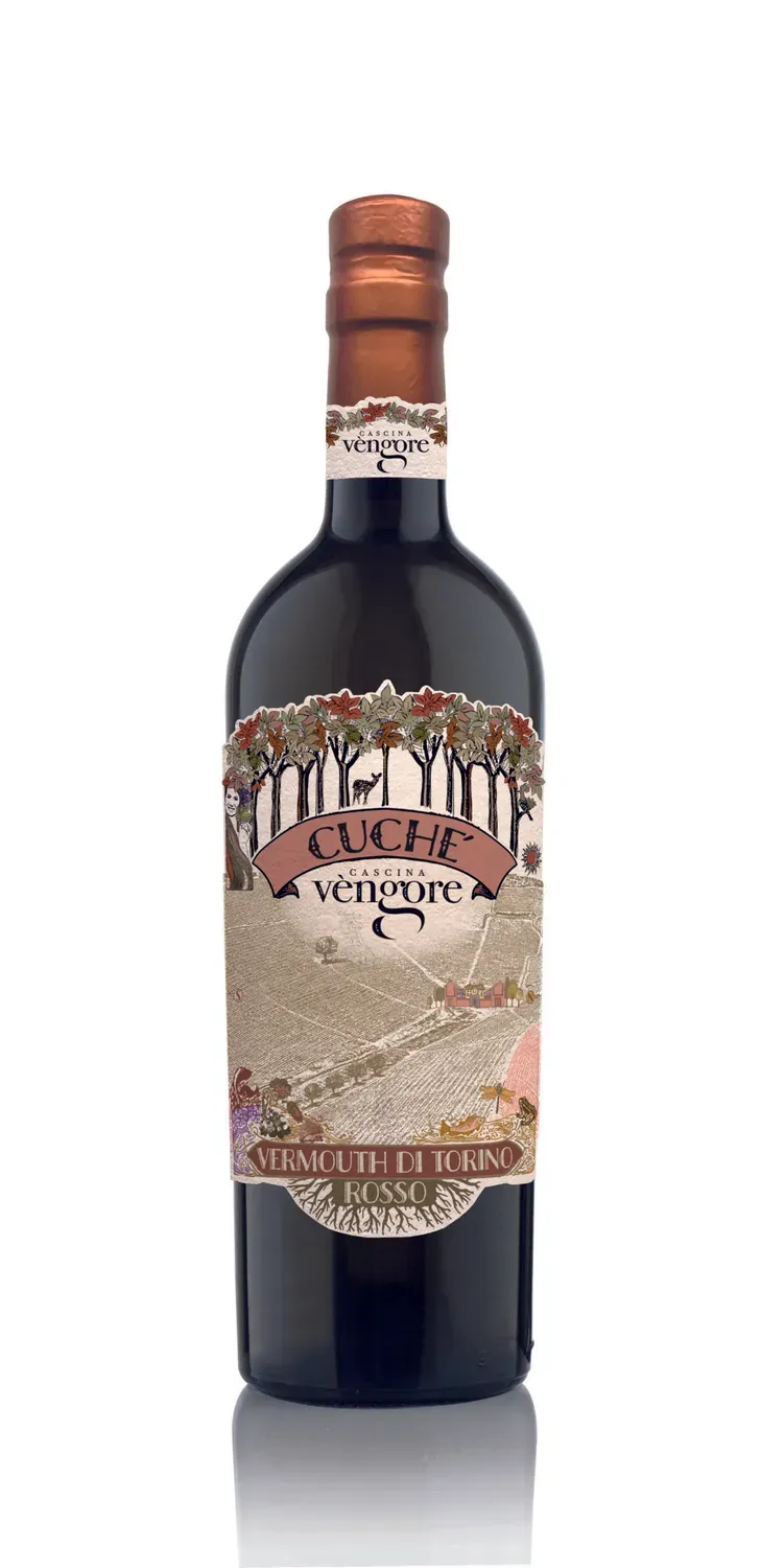 Cantine Povero Cuché vermut rosu bio 0.75L Arneis