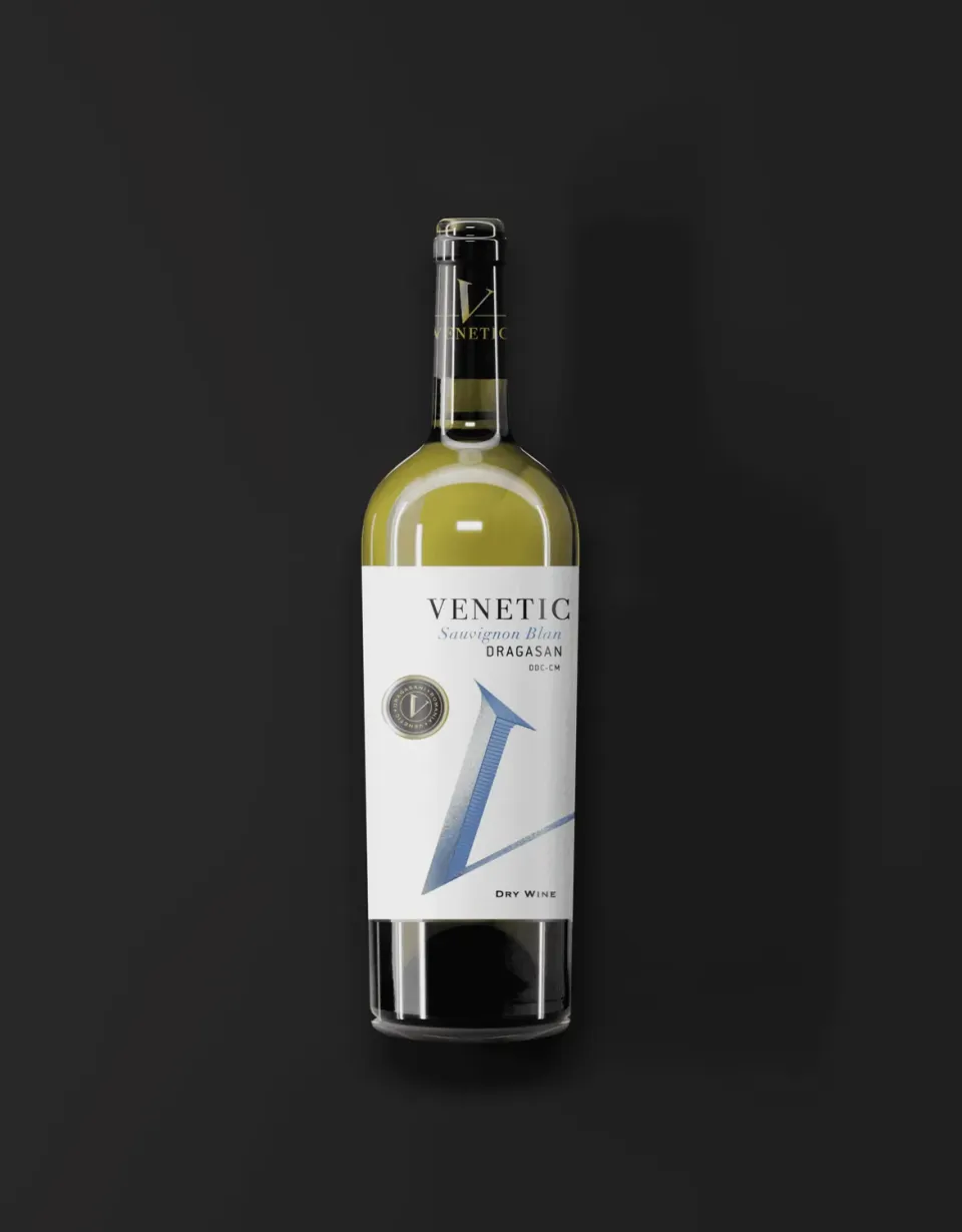 Crama Venetic Sauvignon Blanc vin alb 0,75L sec
