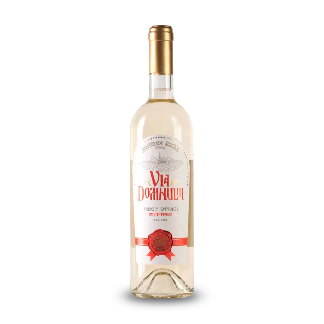 Via Domnului Muscat Ottonel vin alb demidulce DOC