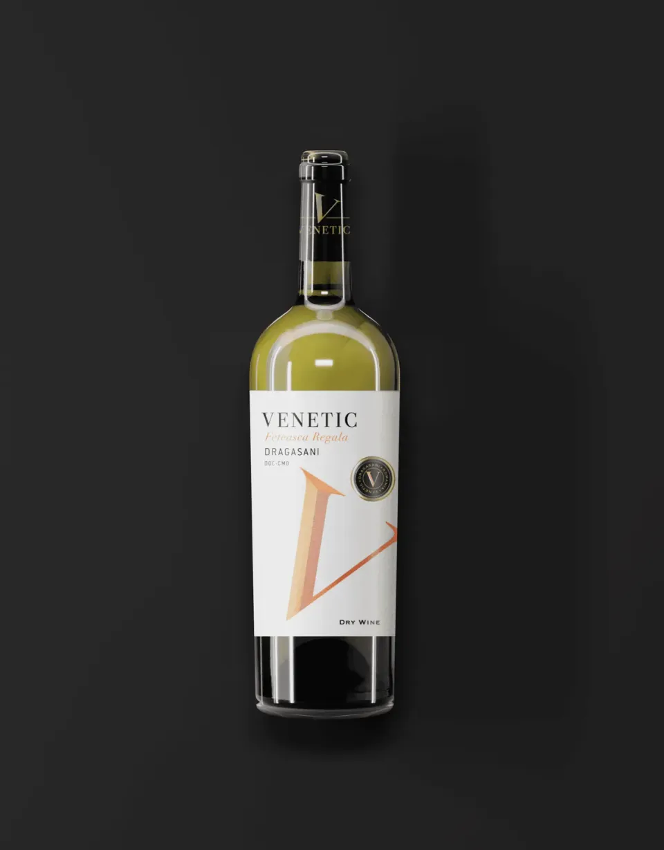 Crama Venetic Fetească Regală vin alb sec