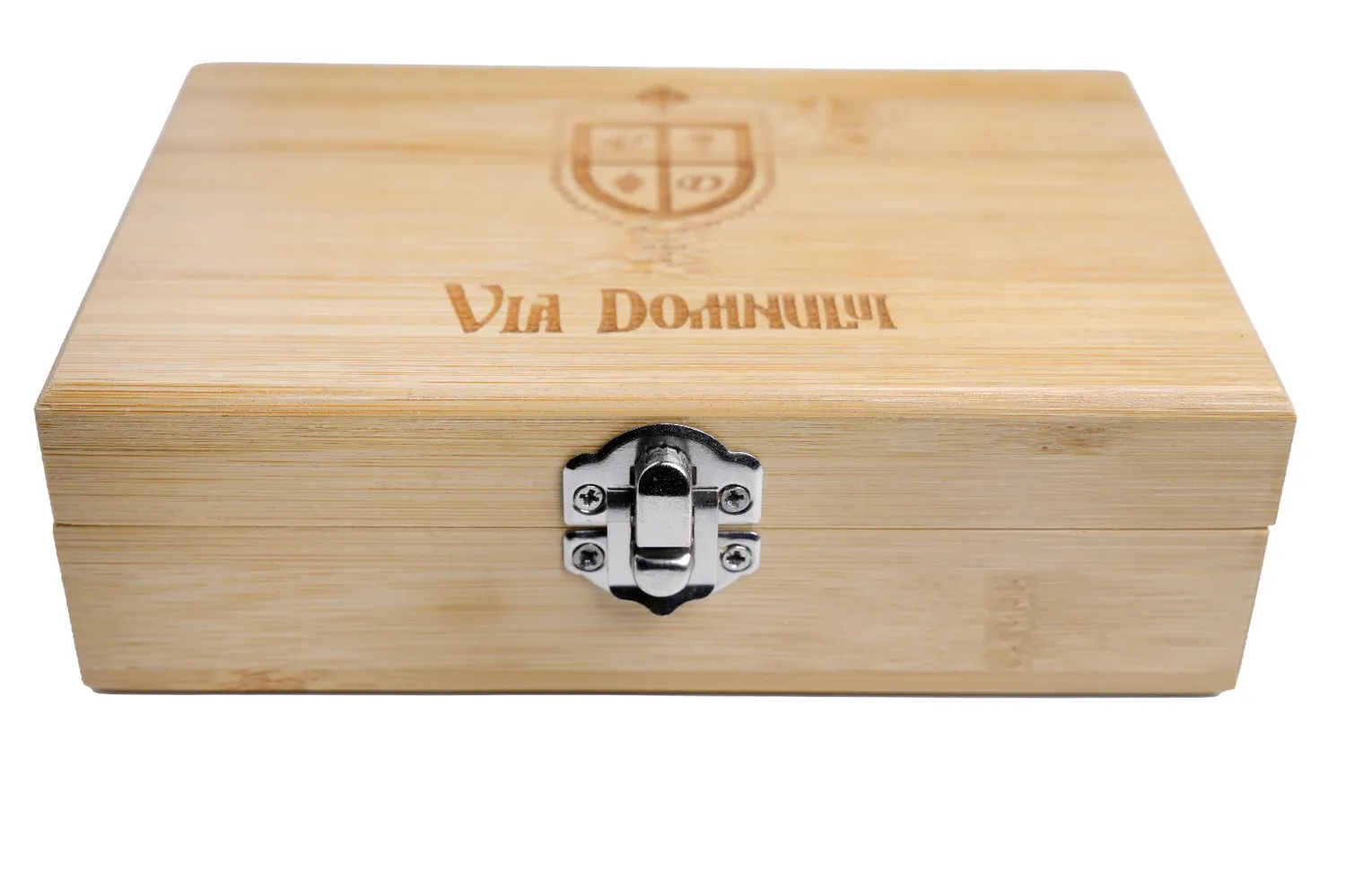 Via Domnului Set vin cutie bambus cu tirbușon și dop