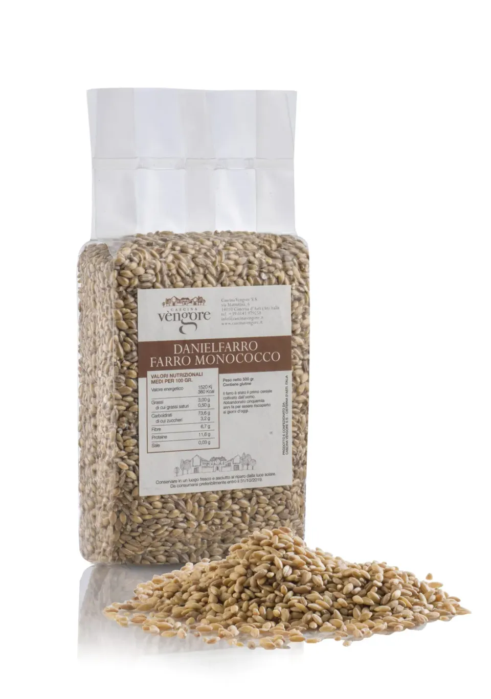 Danielfarro Farro Monococco cereale bio granella 500g
