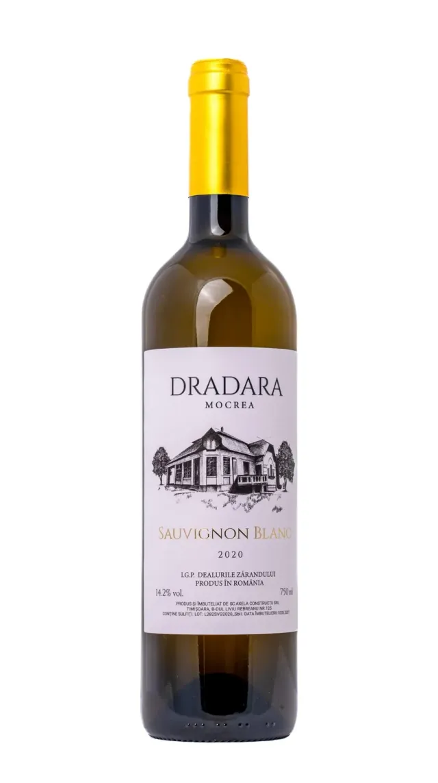 Dradara Sauvignon Blanc 2020 vin alb sec