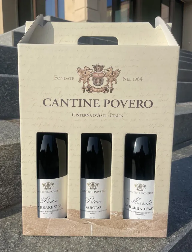 Cantine Povero Nobili Occasioni set vin rosu 3 sticle