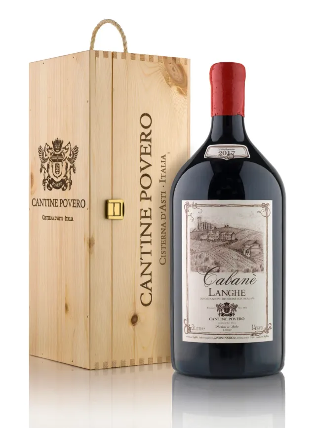 Cantine Povero Cabanè Langhe DOC vin roșu 3L 2021