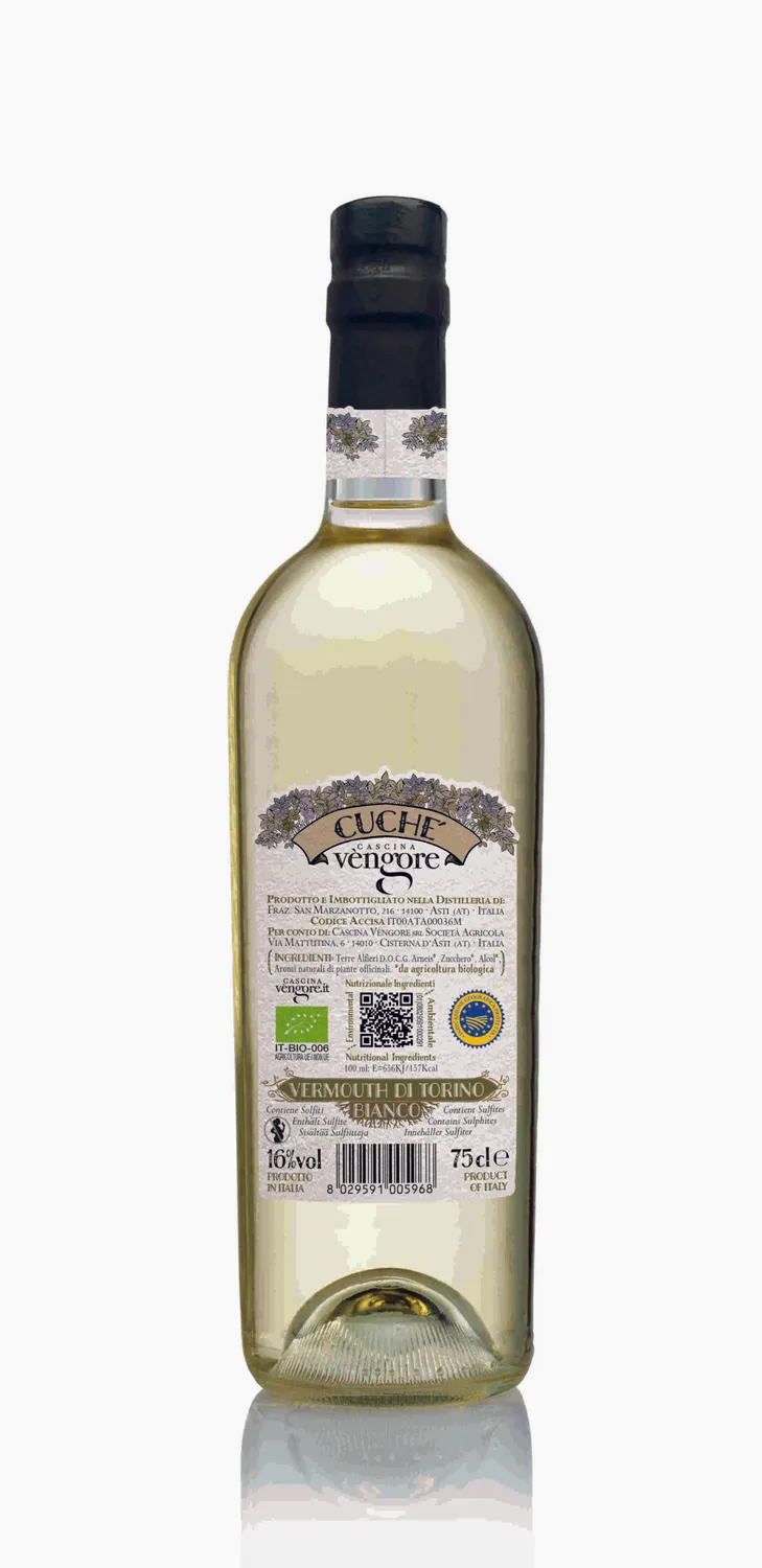 Cantine Povero Cuché vermut alb bio 0.75L Arneis
