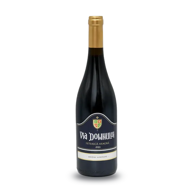 Via Domnului Fetească neagră vin roșu sec baricat ediție