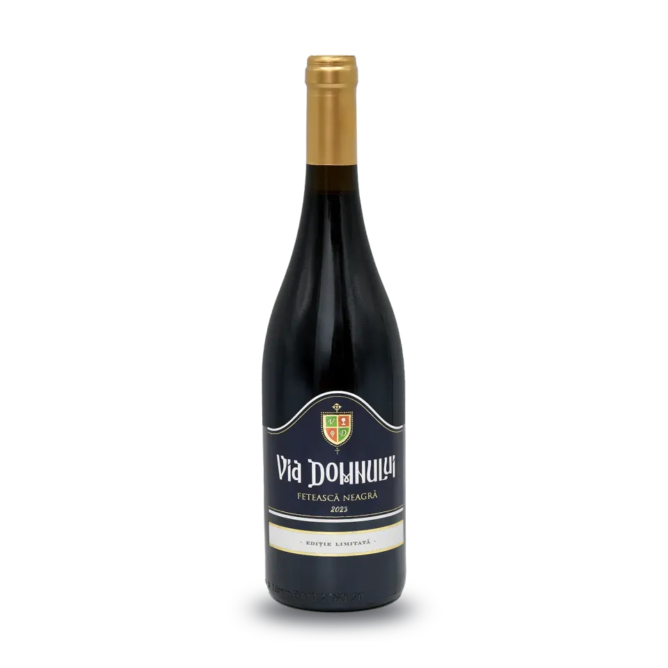 Via Domnului Fetească neagră vin roșu sec baricat ediție