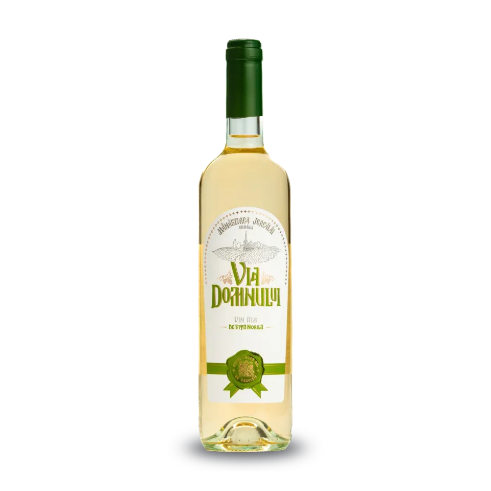 Via Domnului Vin alb demisec pentru masă