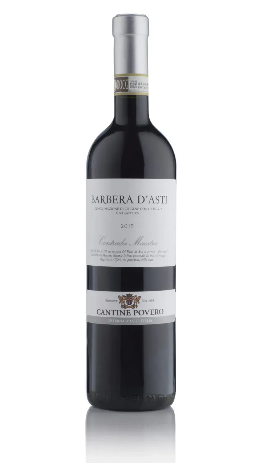 Cantine Povero Contrada Maestra Barbera d'Asti DOCG vin roșu 2024