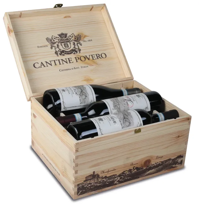 Cantine Povero Intensi Piaceri set vin rosu 6 sticle