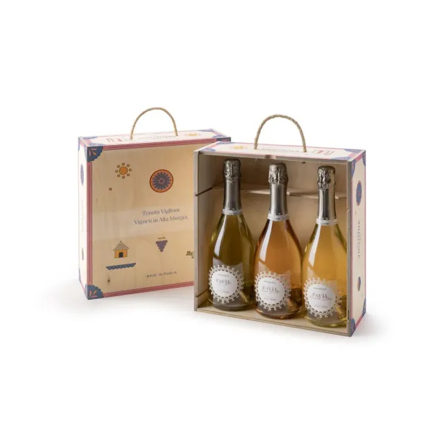 Tenuta Viglione Favìl Trio spumant set cadou 3x750ml
