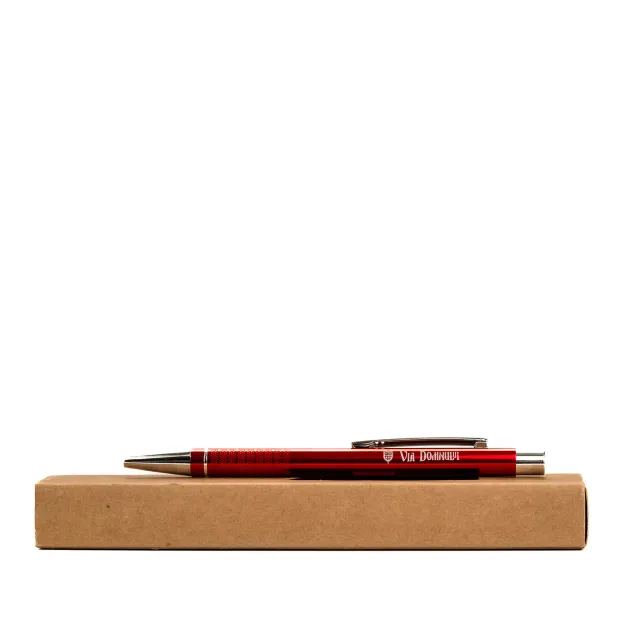 Via Domnului pix metalic personalizat cutie cadou