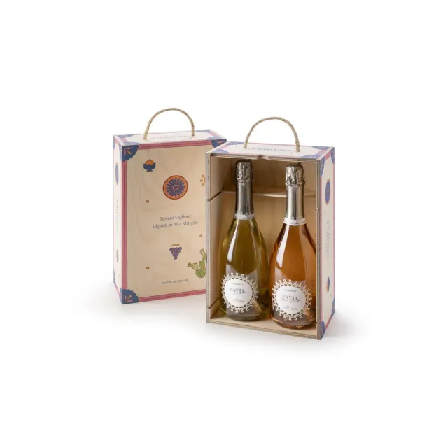 Tenuta Viglione Favìl Duo Brut+Rosé spumant 2x750ml