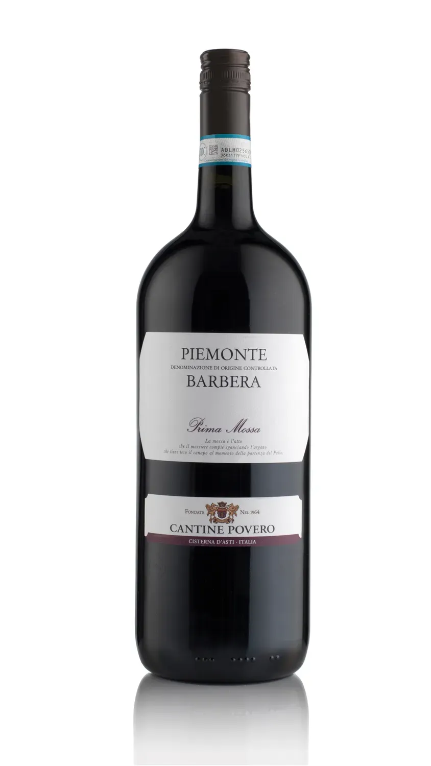 Cantine Povero Prima Mossa Barbera frizzante 2024 Magnum