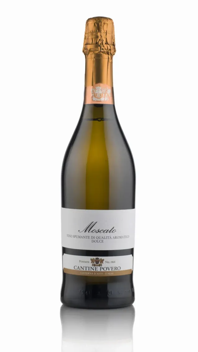 Cantine Povero Moscato Spumante vin spumant dulce aromat