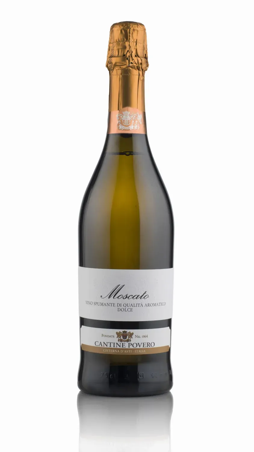 Cantine Povero Moscato Spumante vin spumant dulce aromat
