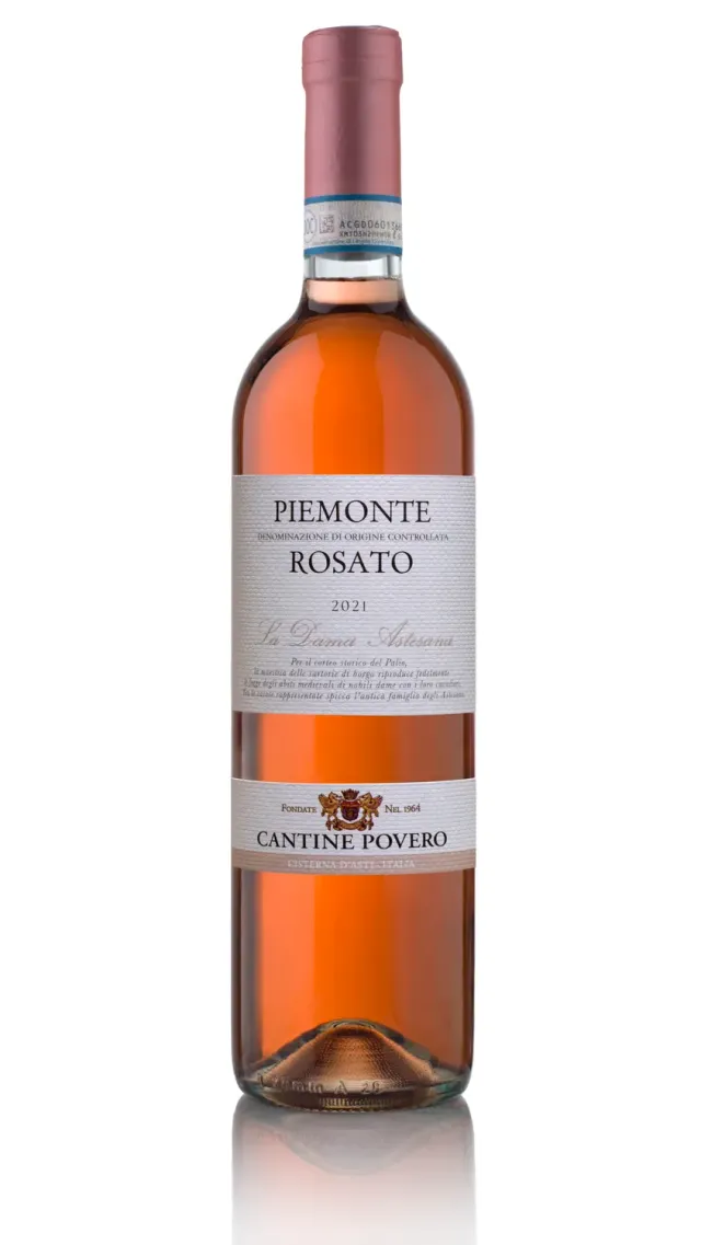 Cantine Povero La Dama Astesana 2025 vin rosé