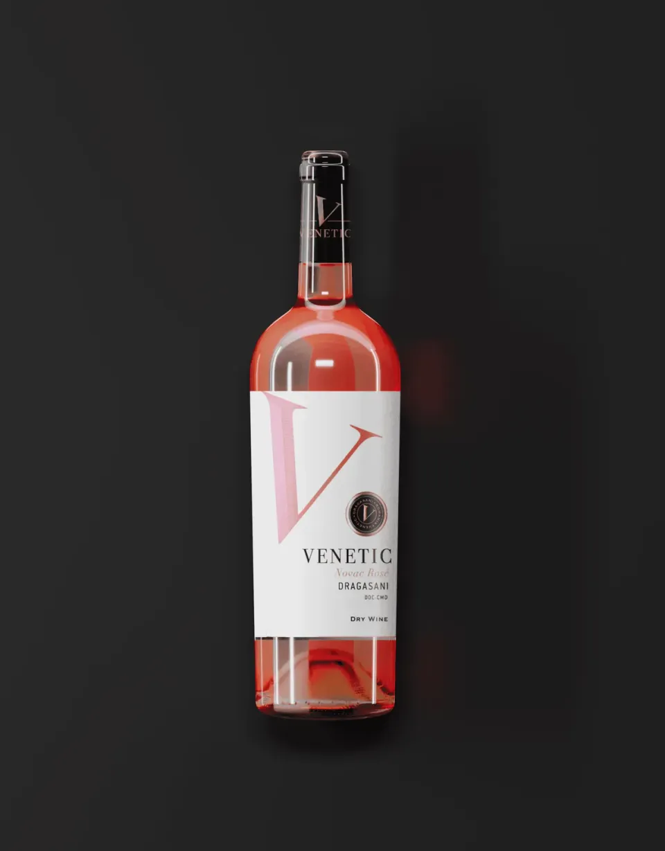 Crama Venetic Novac vin rose sec