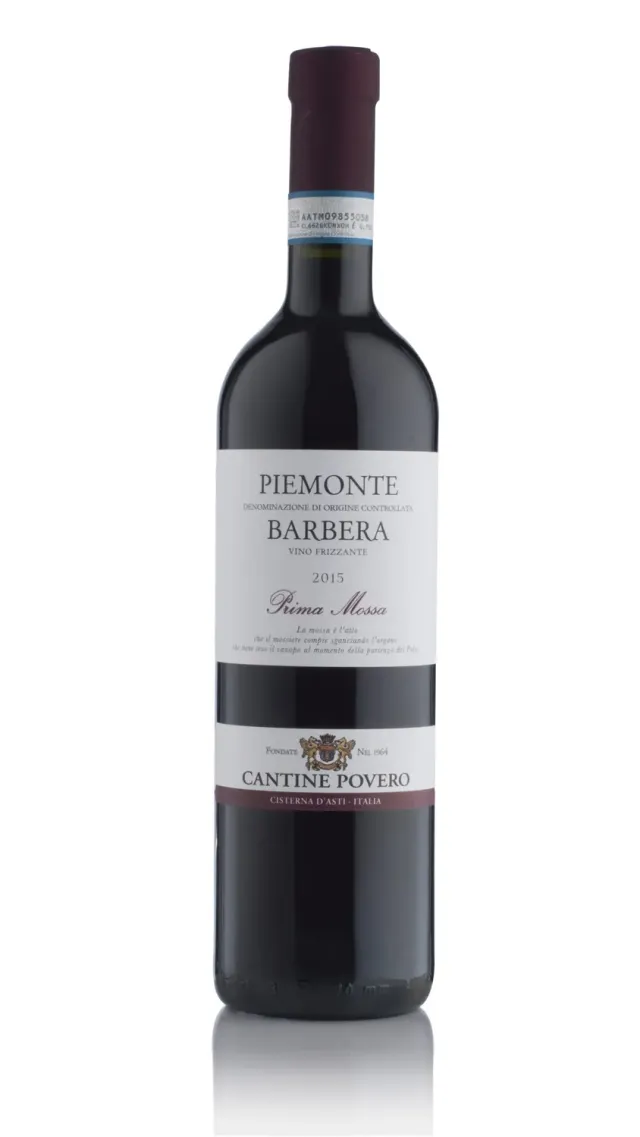 Cantine Povero Prima Mossa Barbera DOC Frizzante 2024 vin rosu